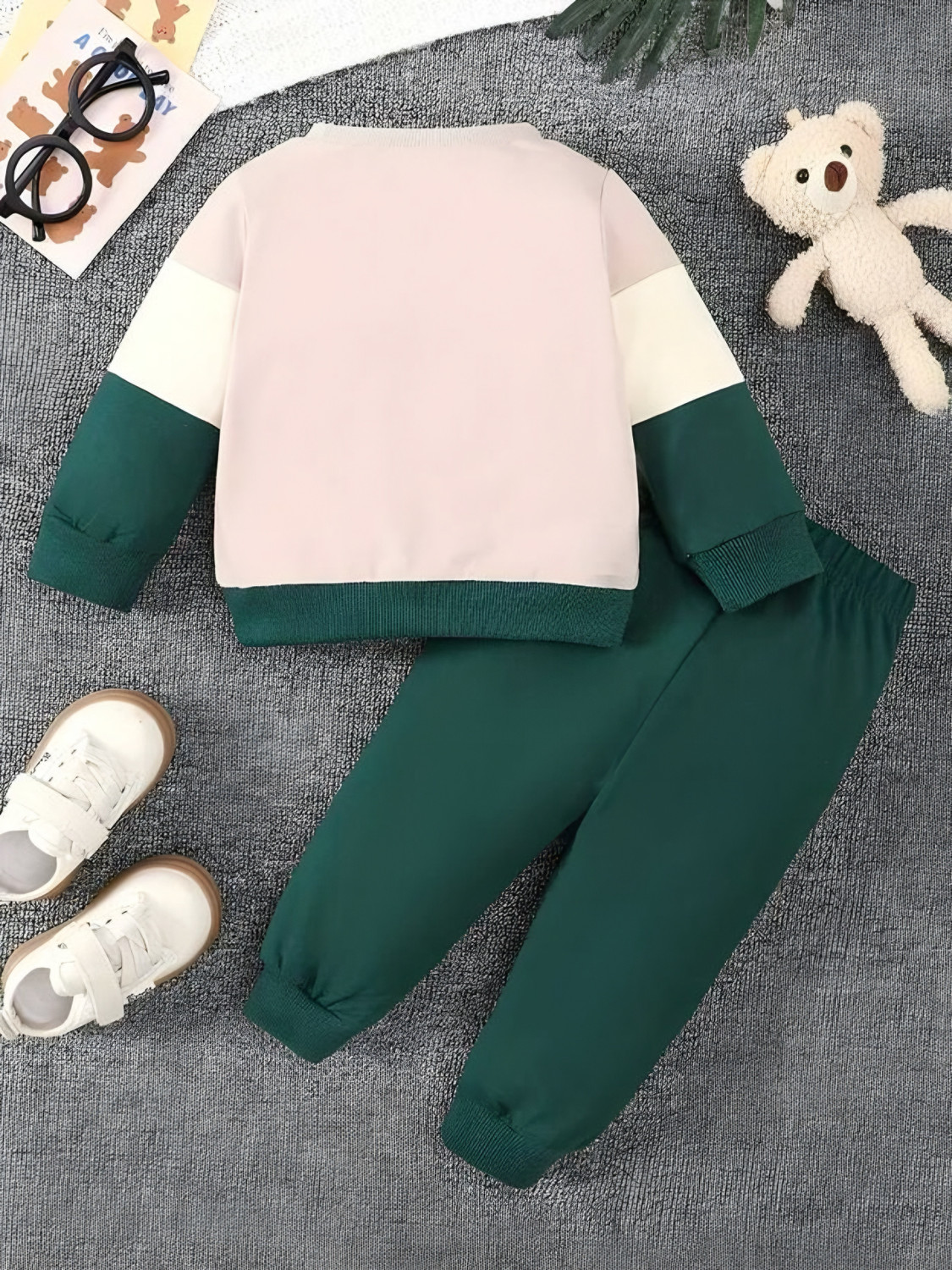 Image of NOON Baby Boys & Baby Girls Party(Festive) Sweatshirt Pant