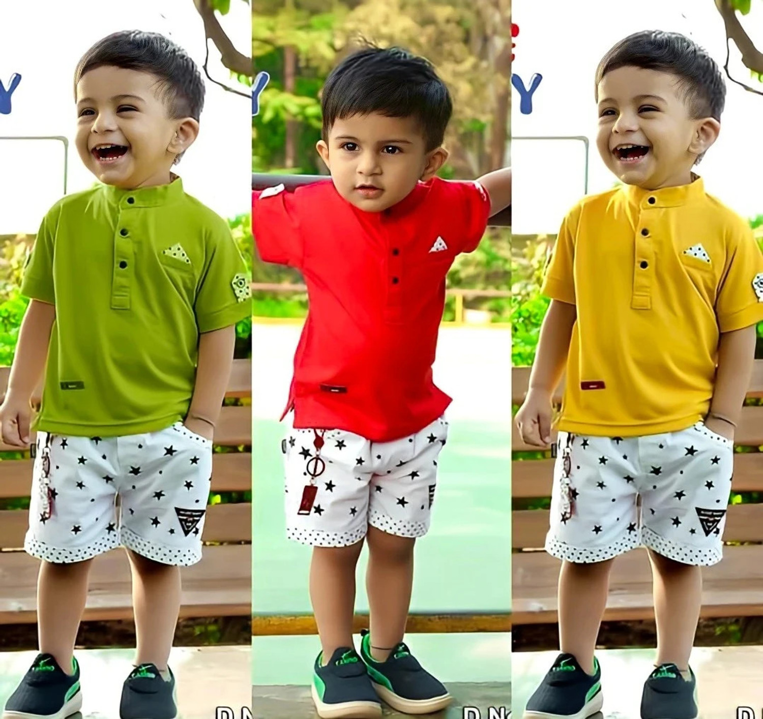 Image of THE LALCOLLECTION KIDSWEAR Baby Boys Casual T-shirt Pant