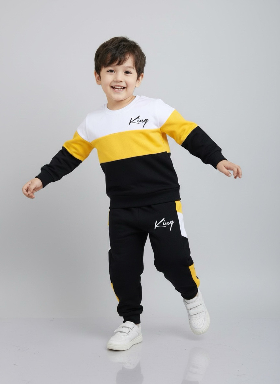 Image of IcePie Boys Casual T-shirt Track Pants