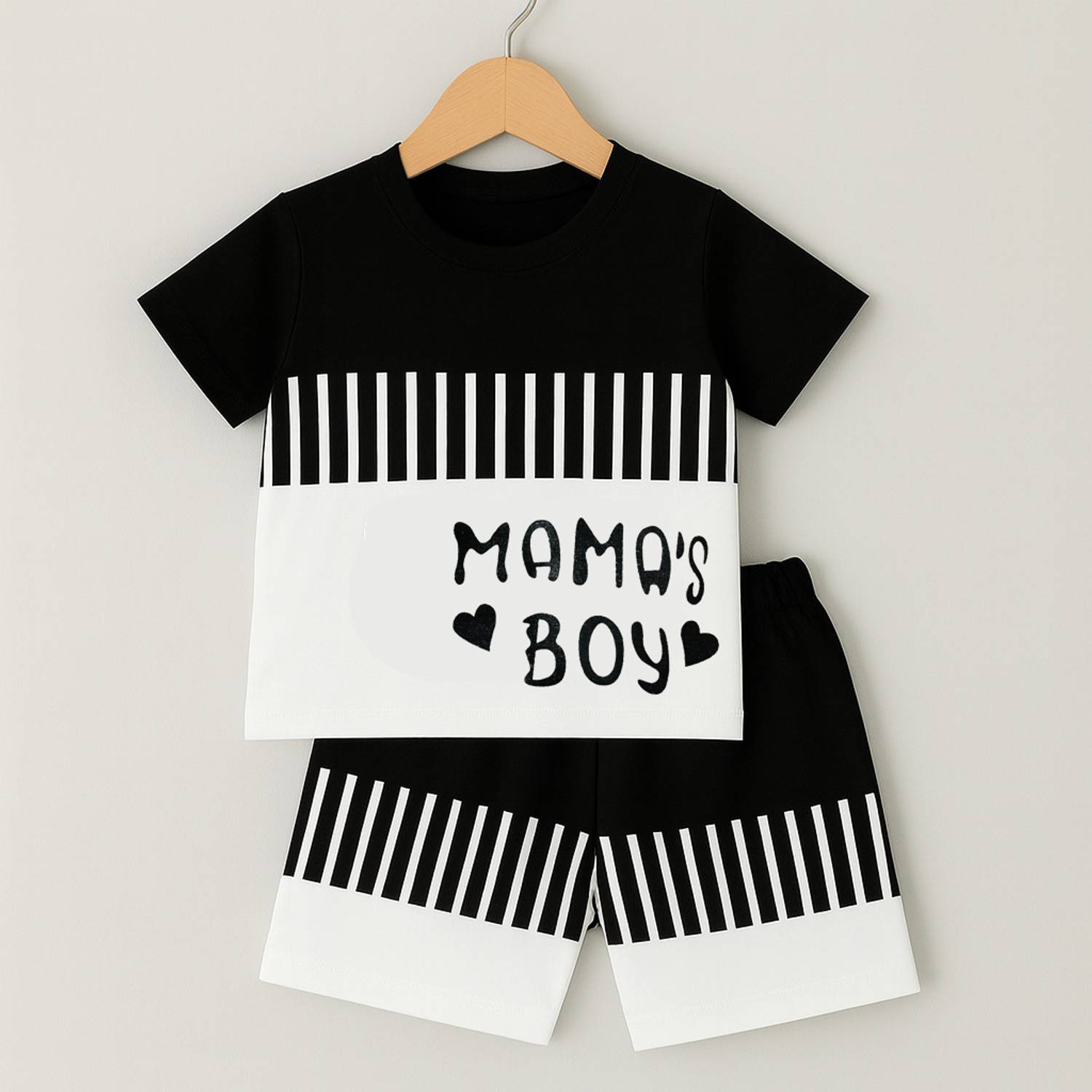 BOUNCEGARMENTS Boys Casual T-shirt Shorts