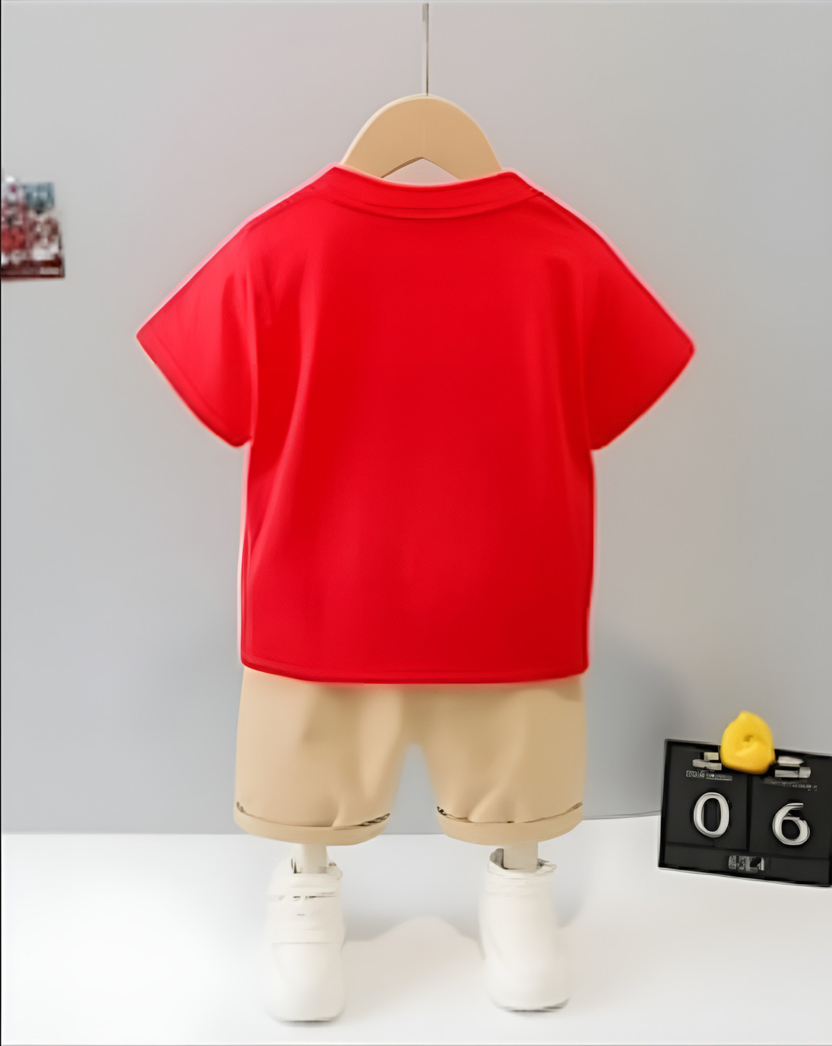 Image of LIBU N PIXIE Baby Boys & Baby Girls Casual T-shirt Shorts