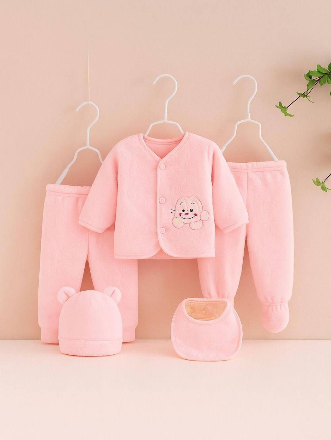 Avekin Baby Boys & Baby Girls Casual Bodysuit Bib, Pant, T-shirt, Pyjama, Cap