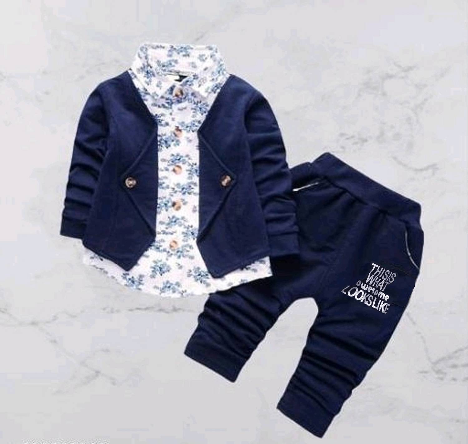 BHOOLKU Boys Party(Festive) Blazer Trouser