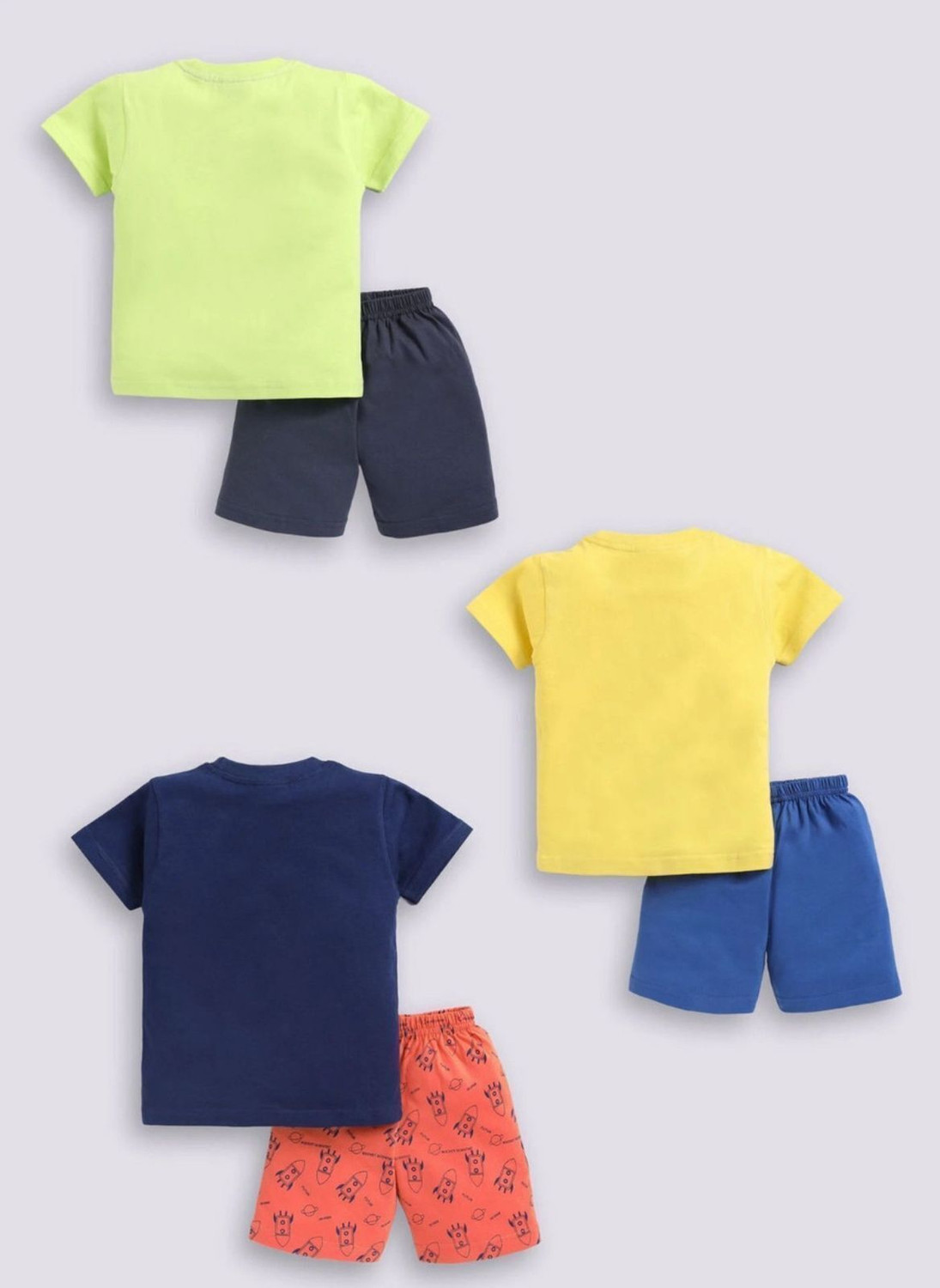Image of NEW TRINATH HOSIERY Boys Casual T-shirt Shorts