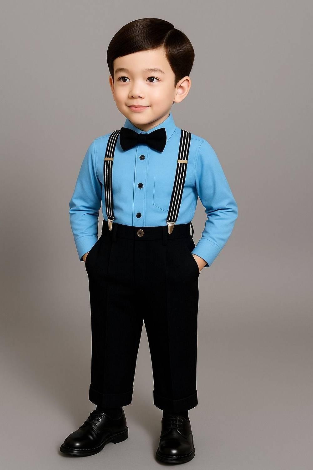 BLECKZ SOMEKK Boys Party(Festive) Shirt Pant