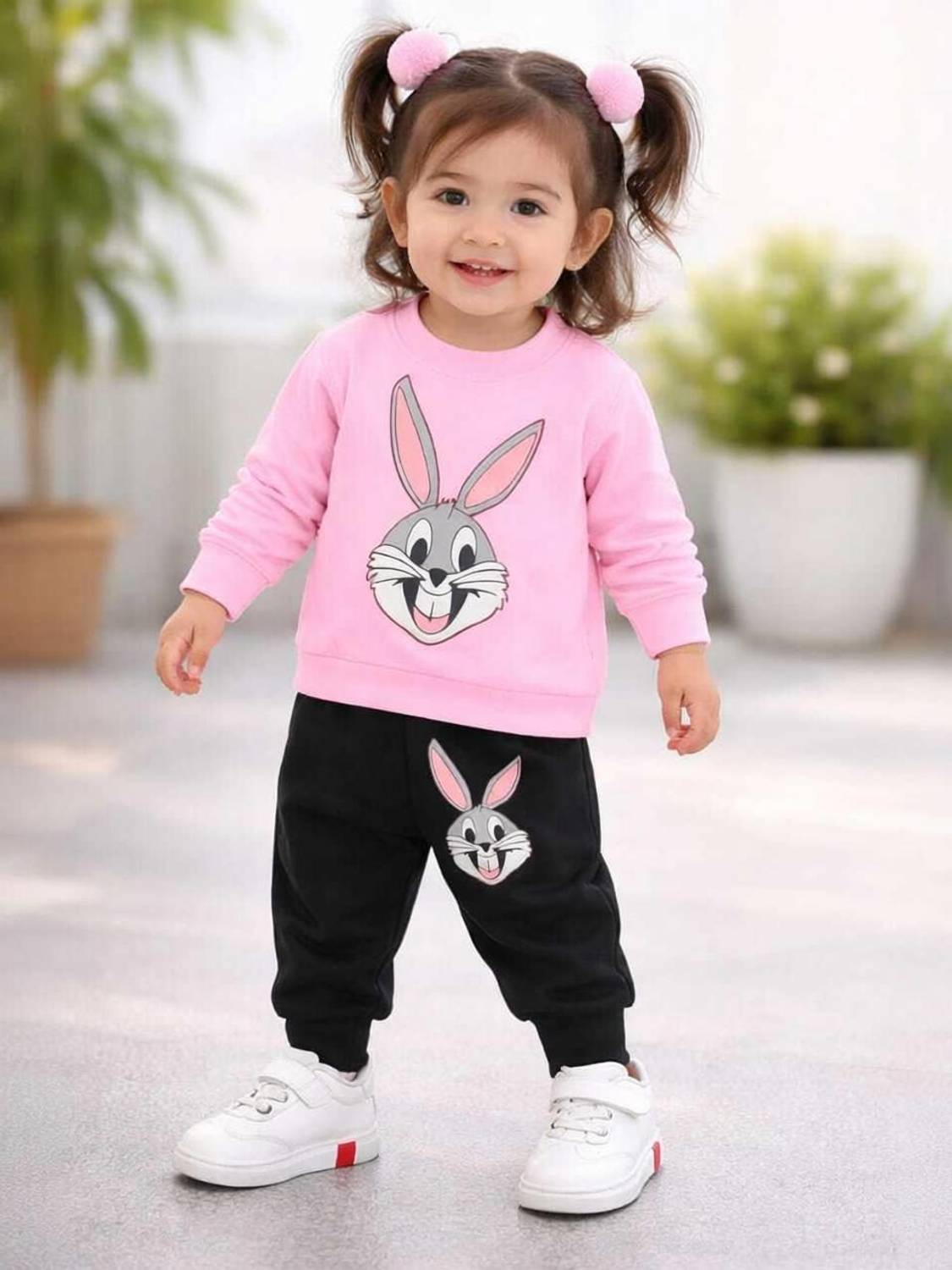 ayantika Girls Casual Sweatshirt Track Pants