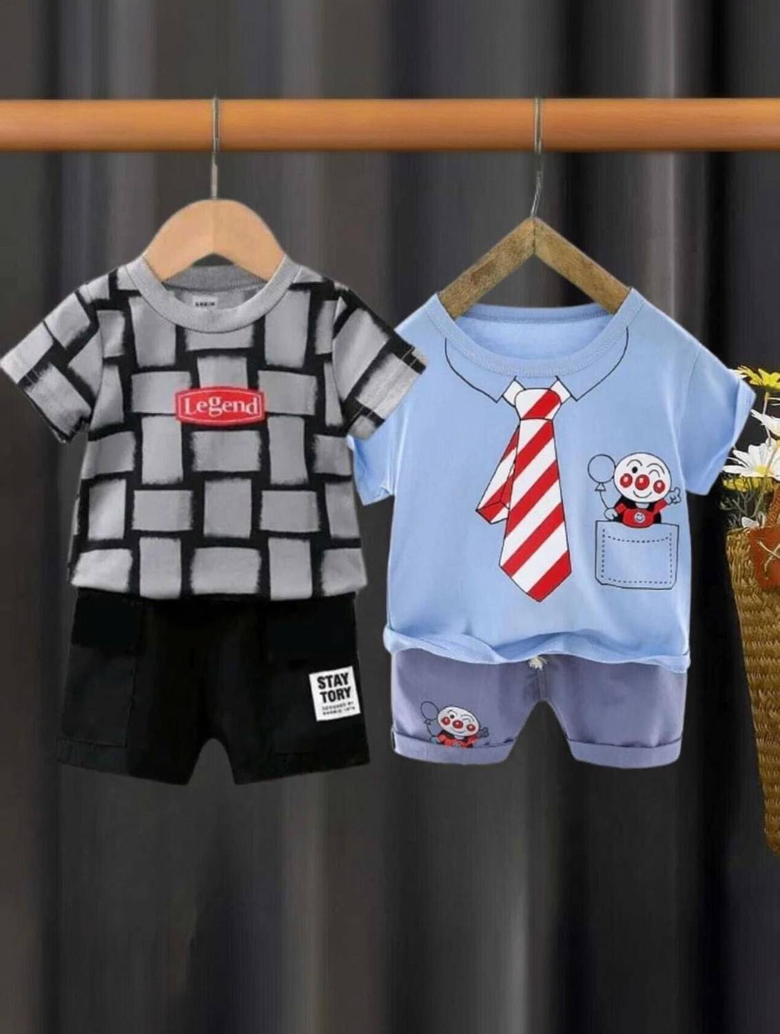 CALCUTTA FASHION Boys & Girls Casual T-shirt Shorts