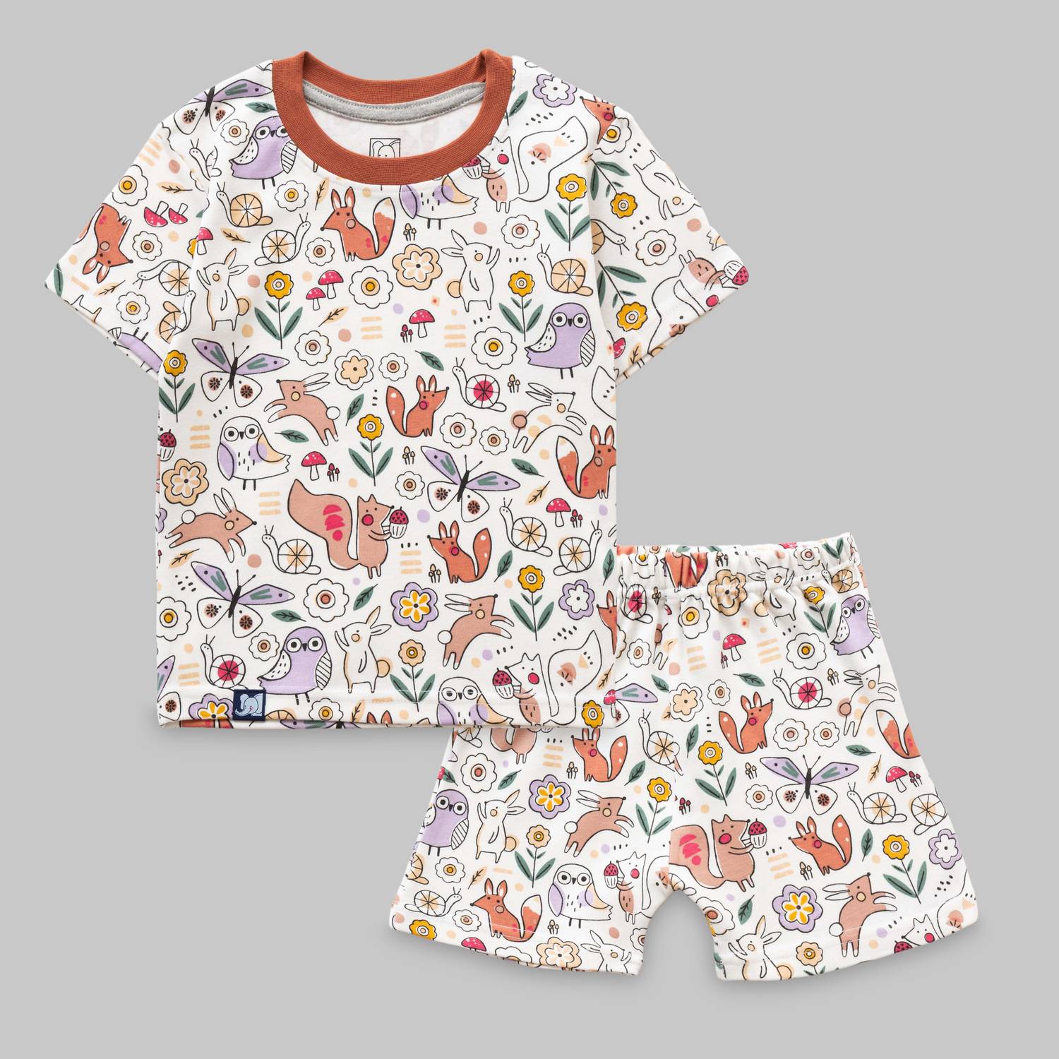 ADOREABOO Boys & Girls Casual T-shirt Shorts