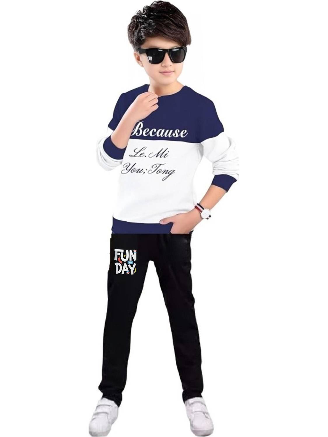 Ticoss Boys Casual T-shirt Track Pants
