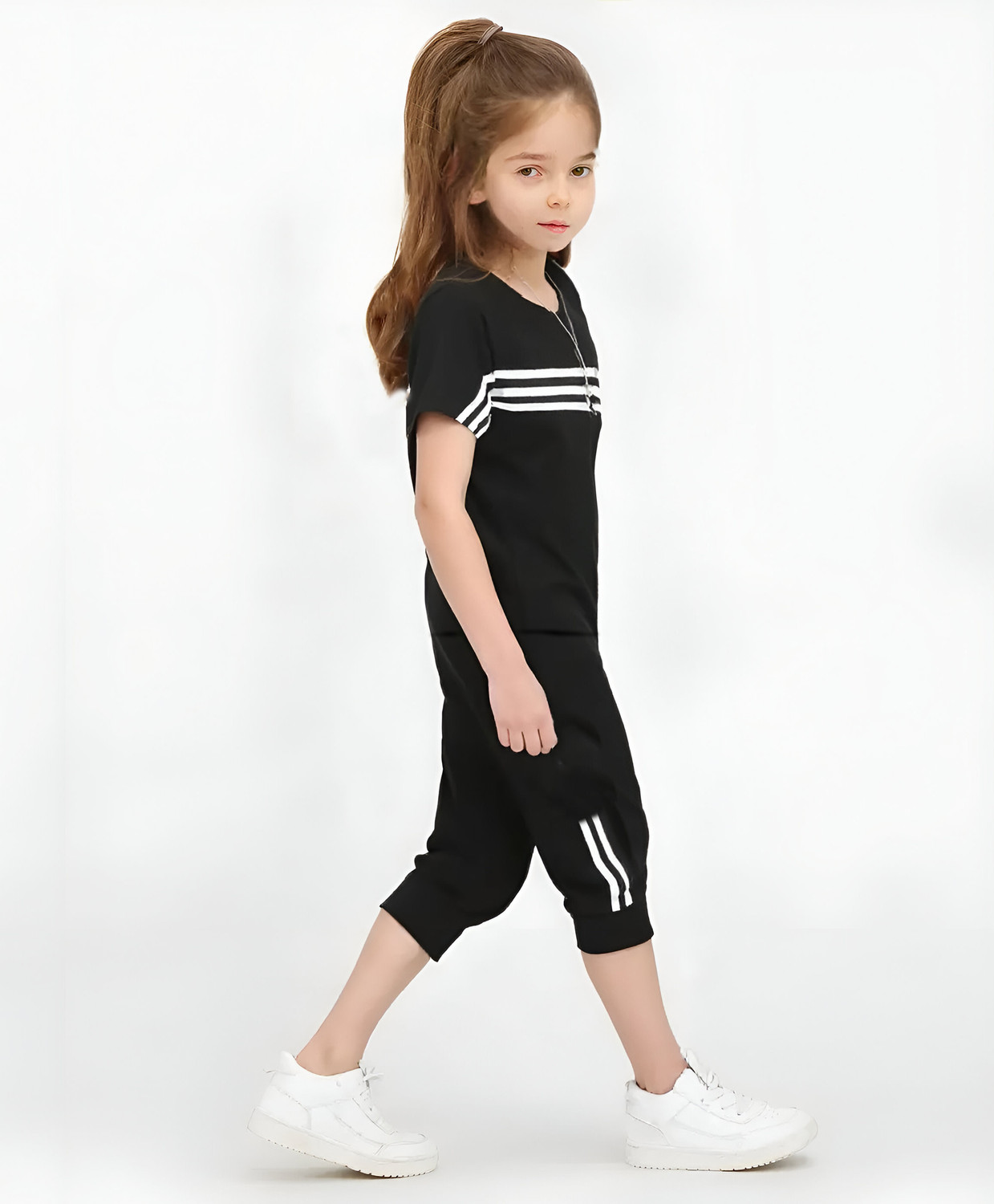 Image of PY PINKYOU Baby Boys & Baby Girls Casual T-shirt Three Fourth Pant