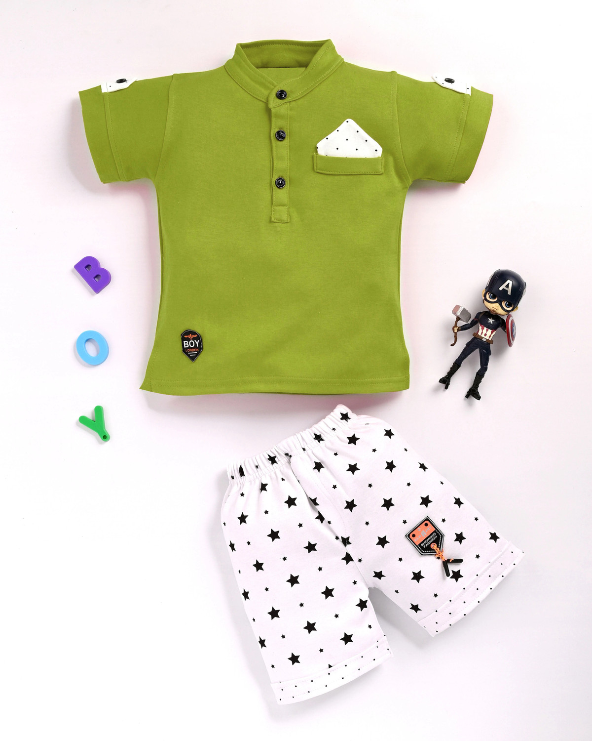 Image of THE LALCOLLECTION KIDSWEAR Baby Boys Casual T-shirt Pant