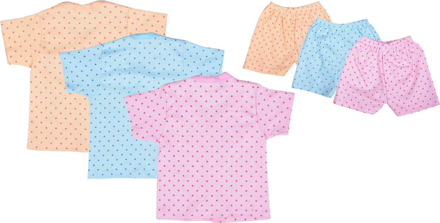 Image of Shyamcollections Baby Boys & Baby Girls Party(Festive) Vest Shorts