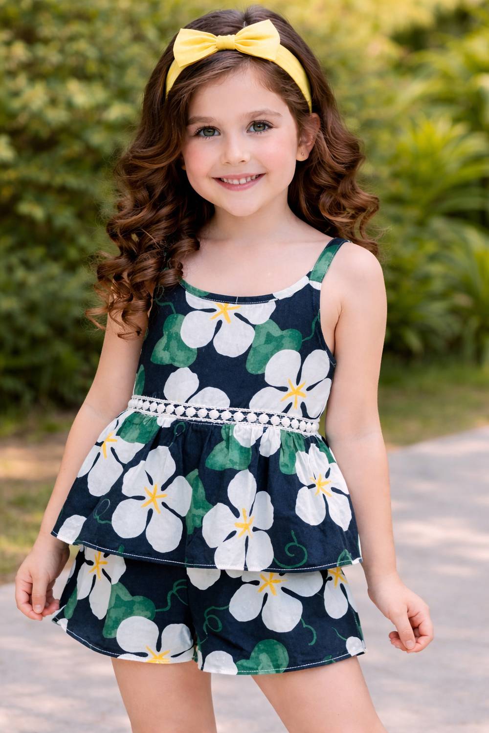 Royal View Girls Party(Festive) Top Top, Shorts
