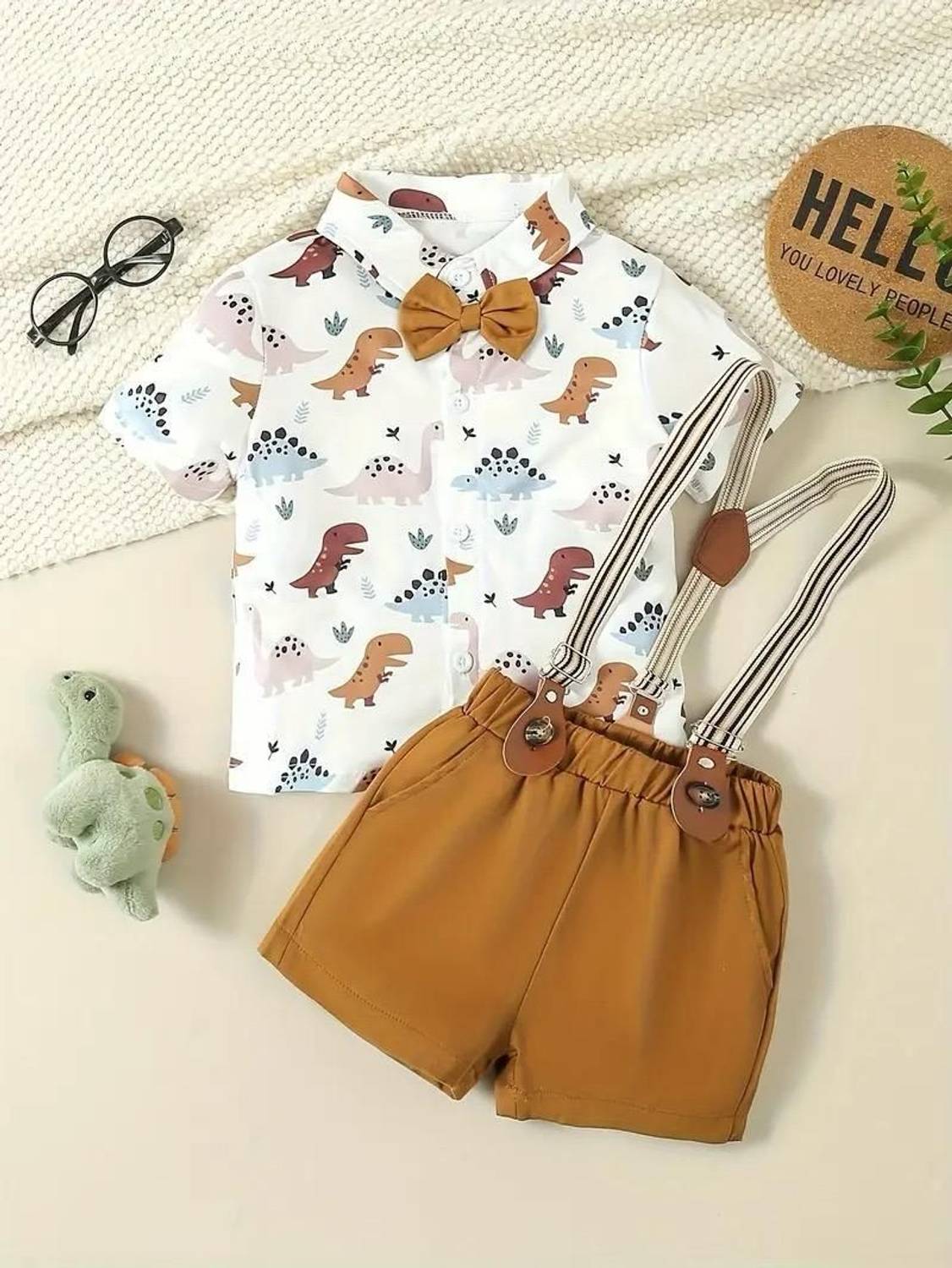 BLECKZ SOMEKK Boys Party(Festive) Shirt Shorts
