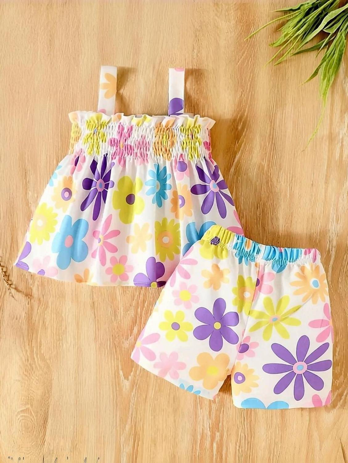 AKBROTHERS Baby Girls Party(Festive) Top Shorts