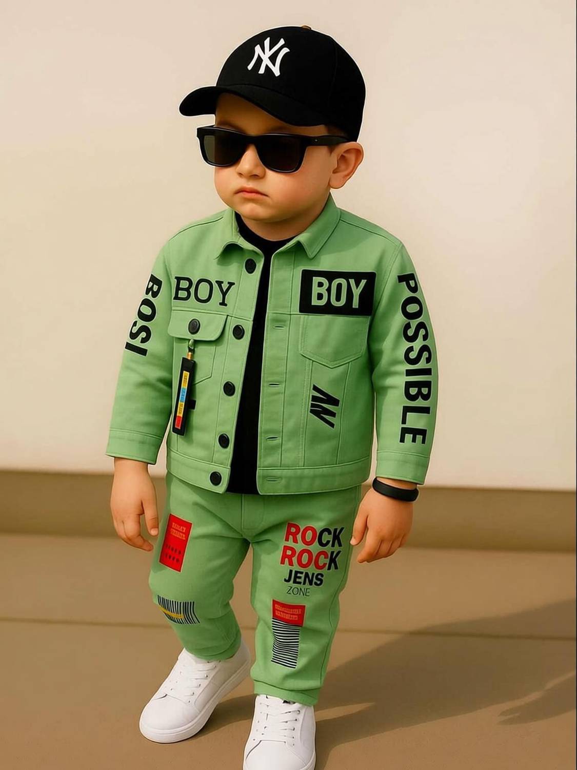 Ajmer Dresses Boys Casual Jacket Pant