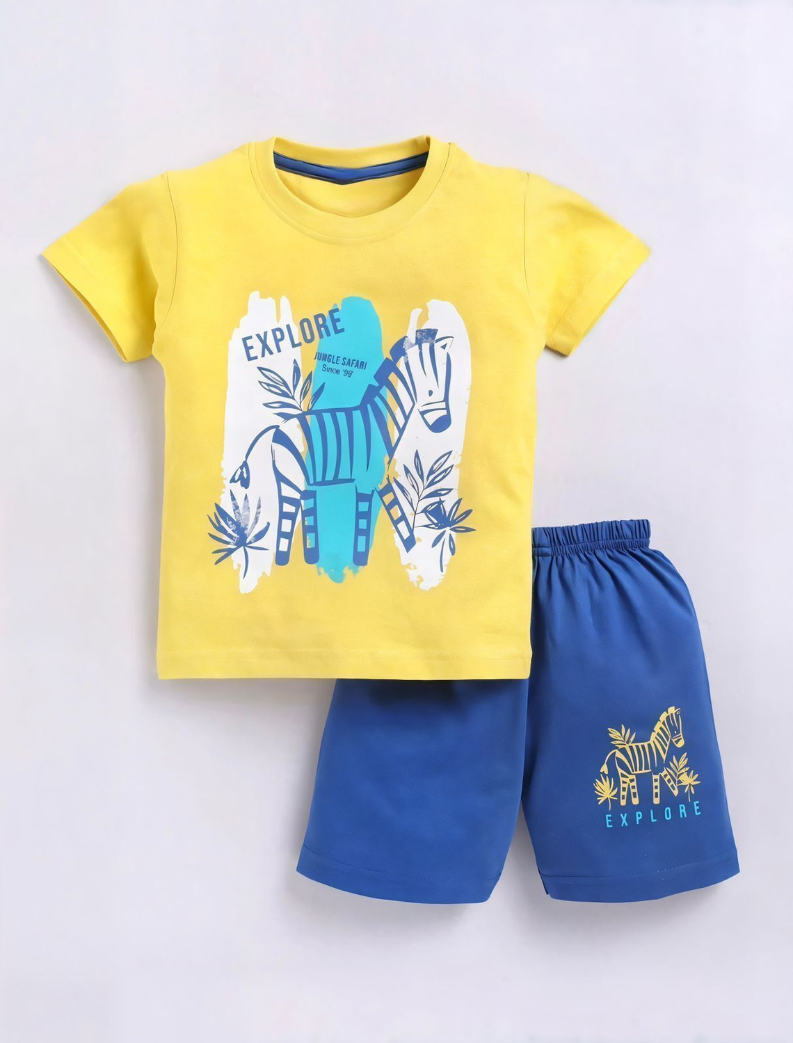 Image of NEW TRINATH HOSIERY Boys Casual T-shirt Shorts