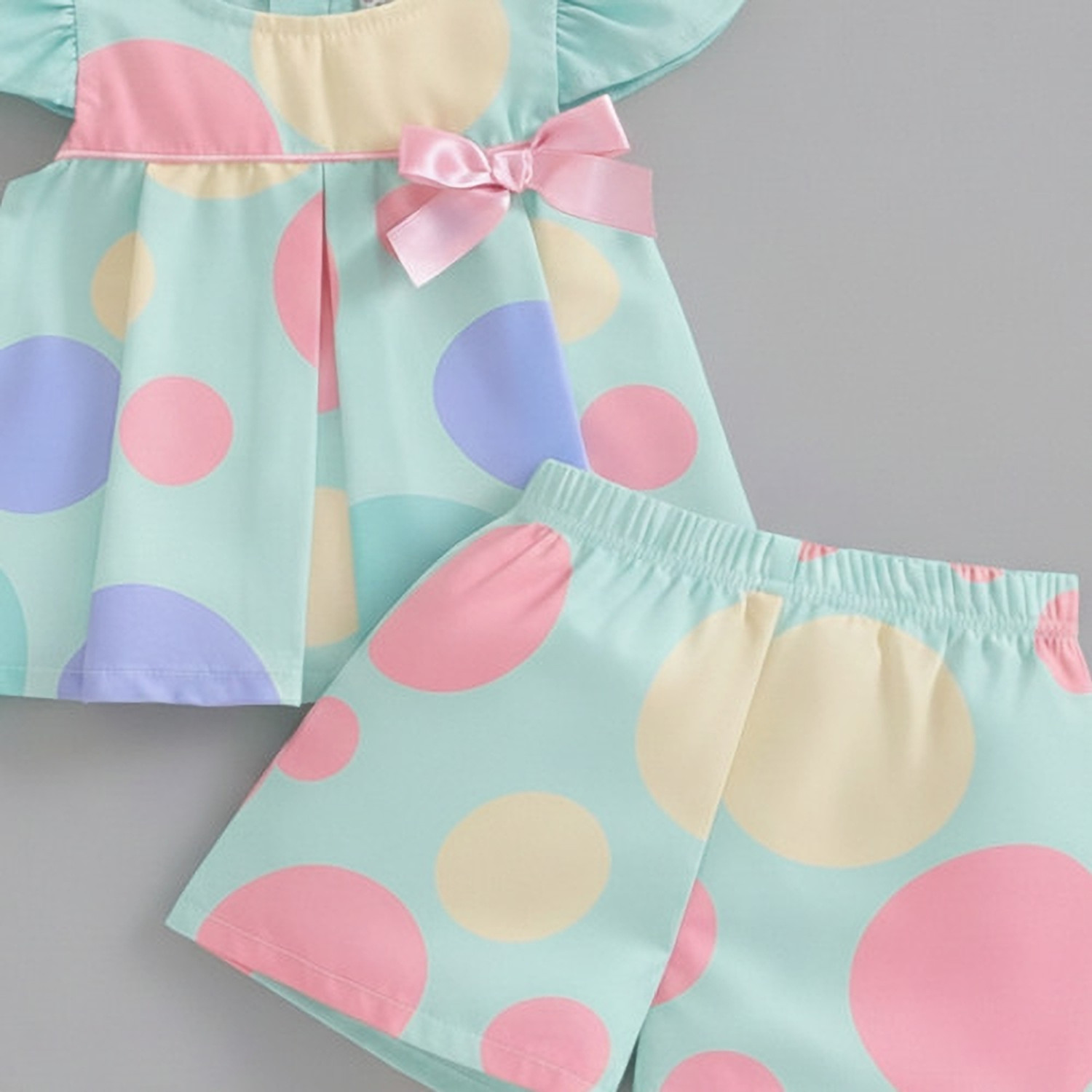 Image of HDKFASHION Baby Girls Casual Top Shorts