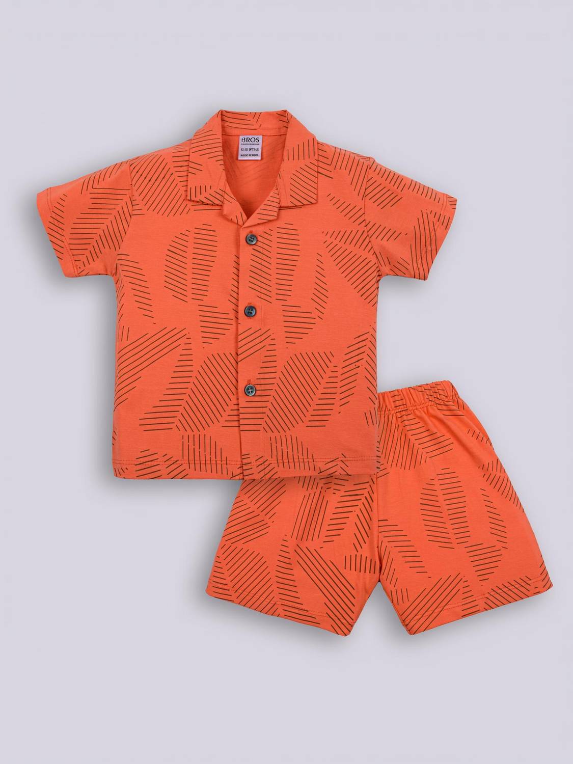 3BROS Baby Boys & Baby Girls Casual Shirt Shorts