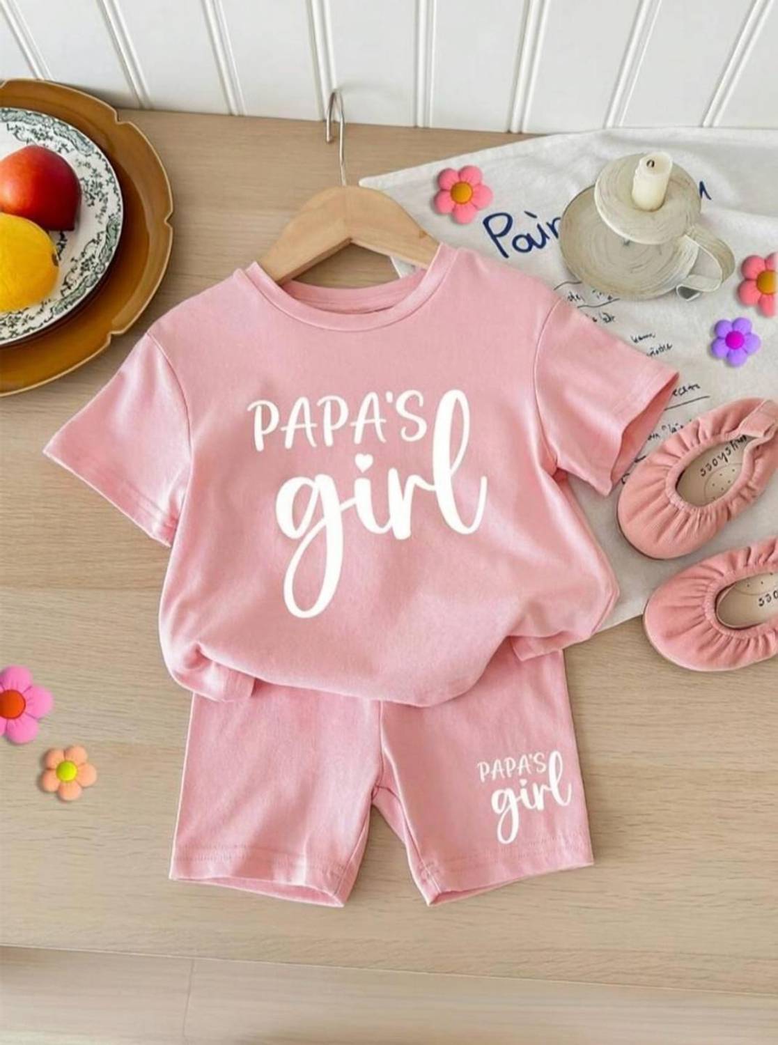 Blary FASHION PLANET Girls Casual T-shirt Shorts