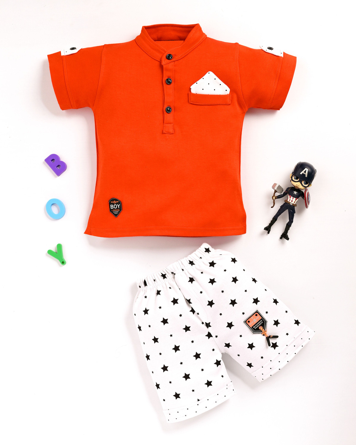 Image of THE LALCOLLECTION KIDSWEAR Baby Boys Casual T-shirt Pant