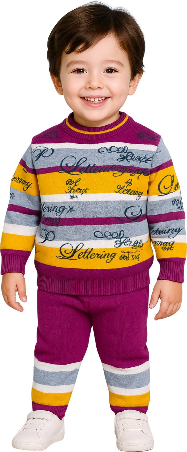 Avelly Boys & Girls Casual Sweater Pyjama