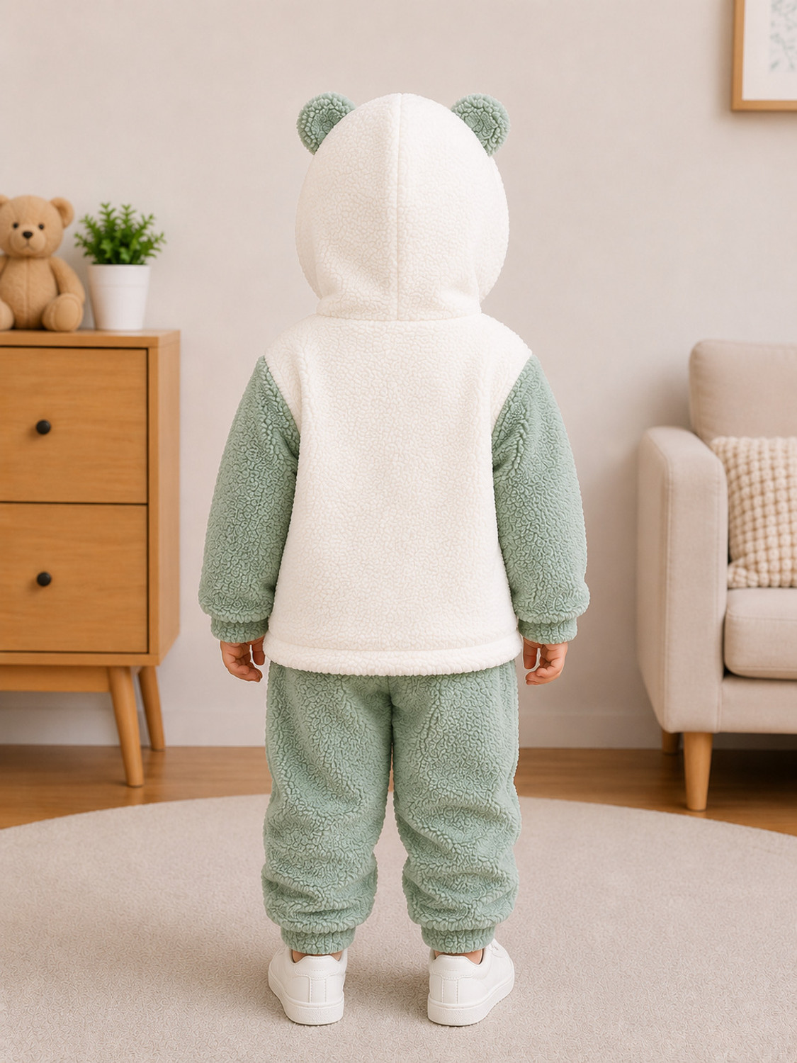 Image of CLOTHCOTTAGE Girls Party(Festive) Sweatshirt Sweatpant