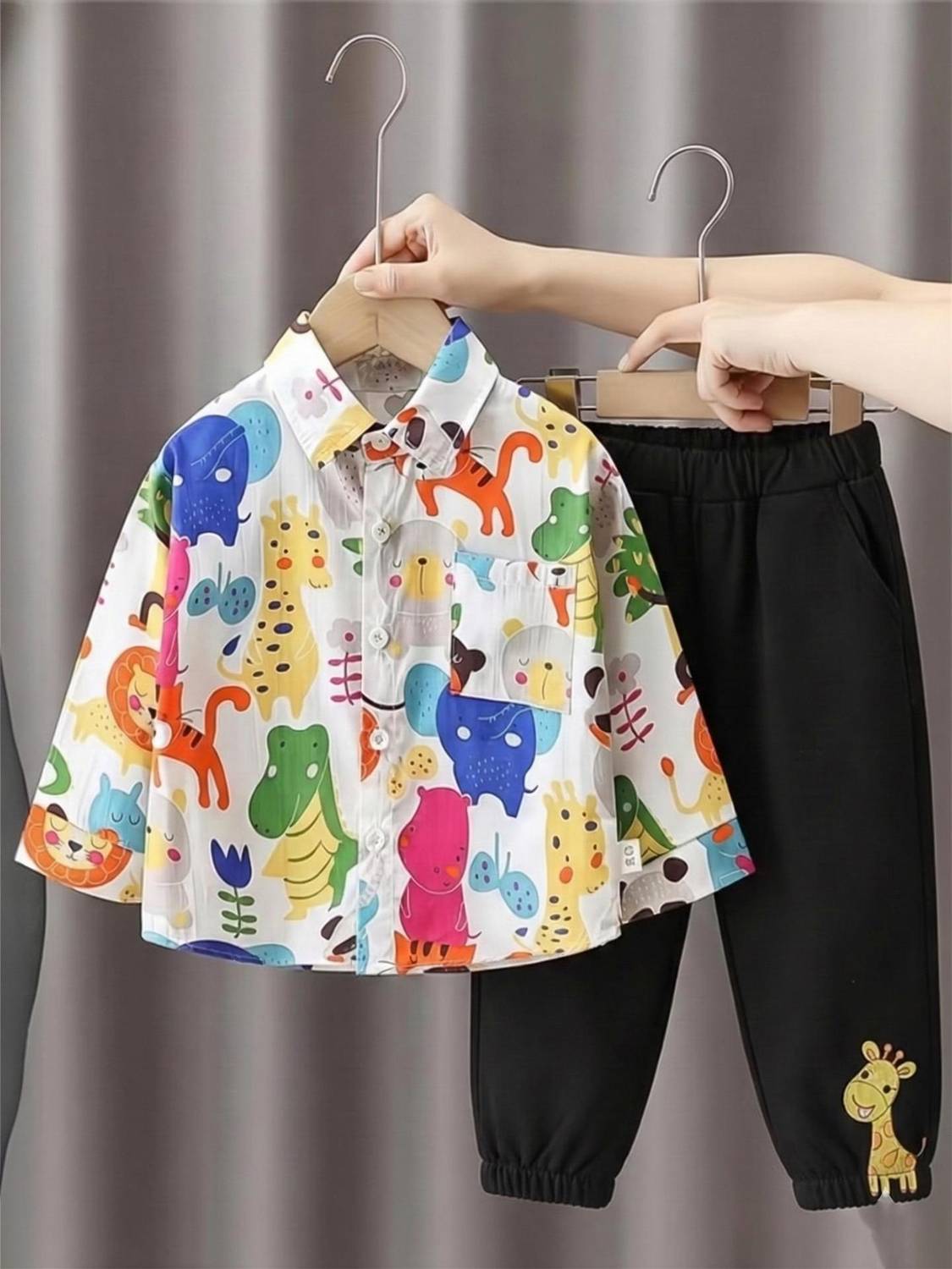 Kidedition Boys & Girls Party Shirt Pant - Image 1