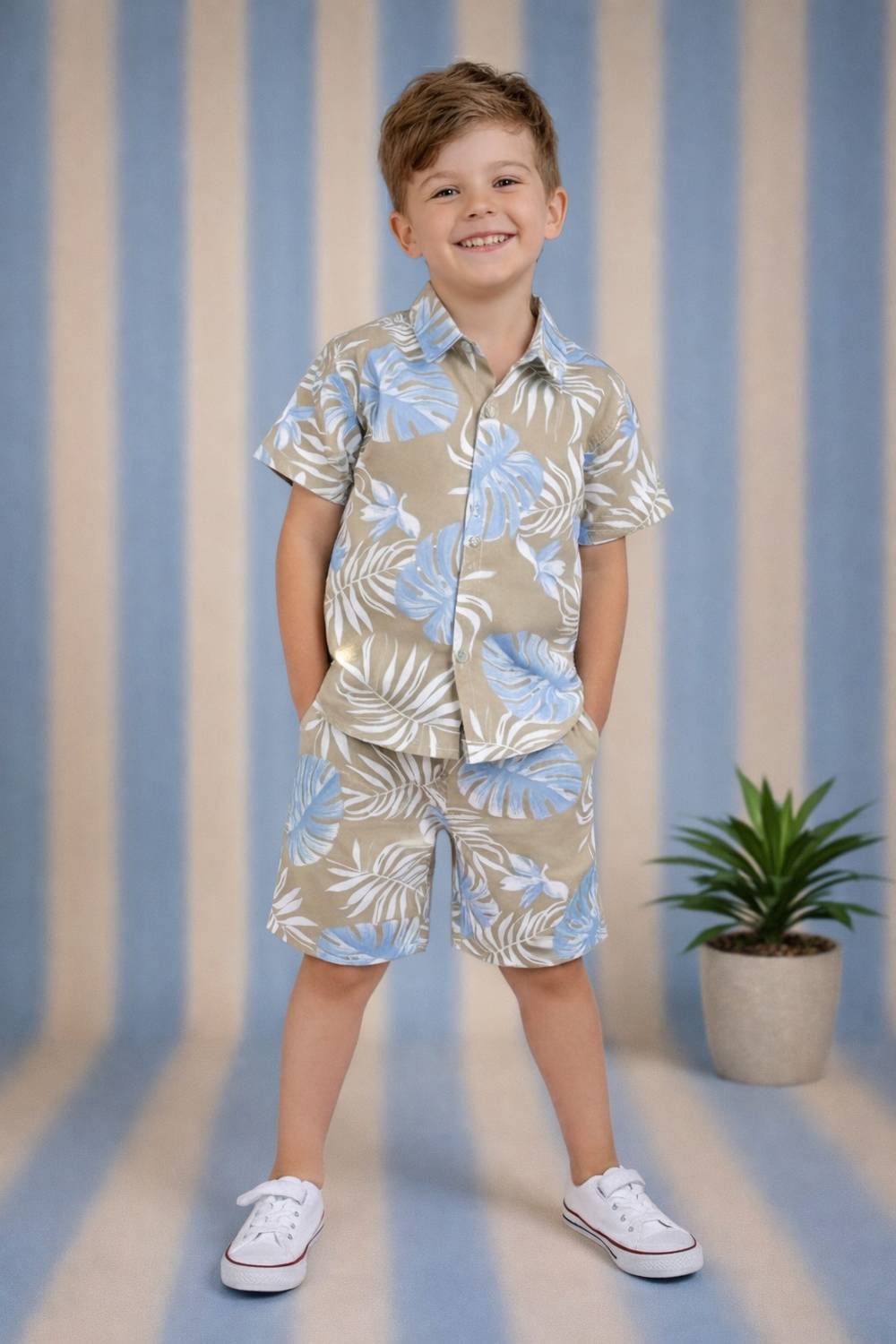 Buyfinit ycollection Boys Casual Shirt Shorts