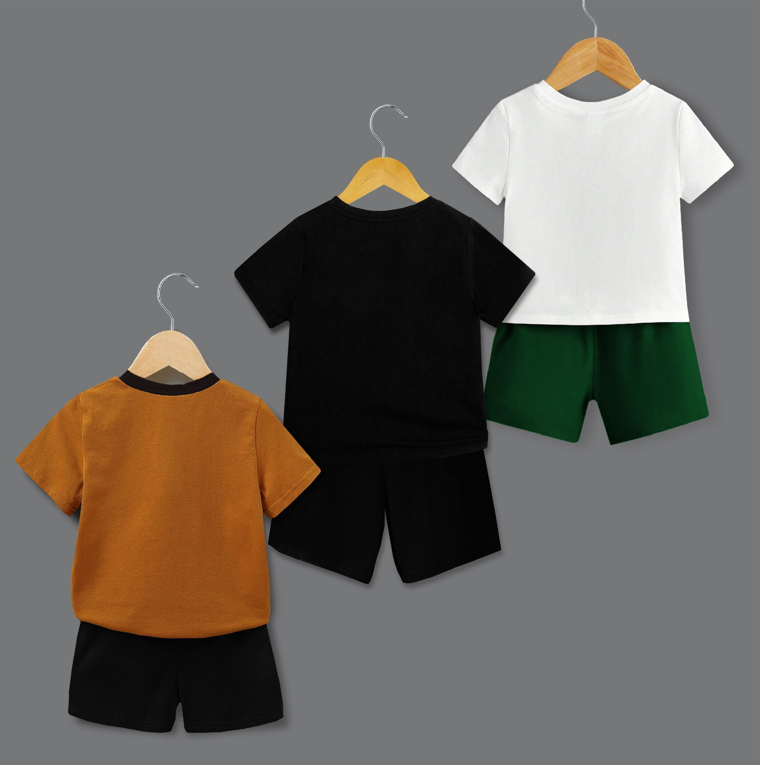 Image of tarsier Baby Boys Casual T-shirt Shorts