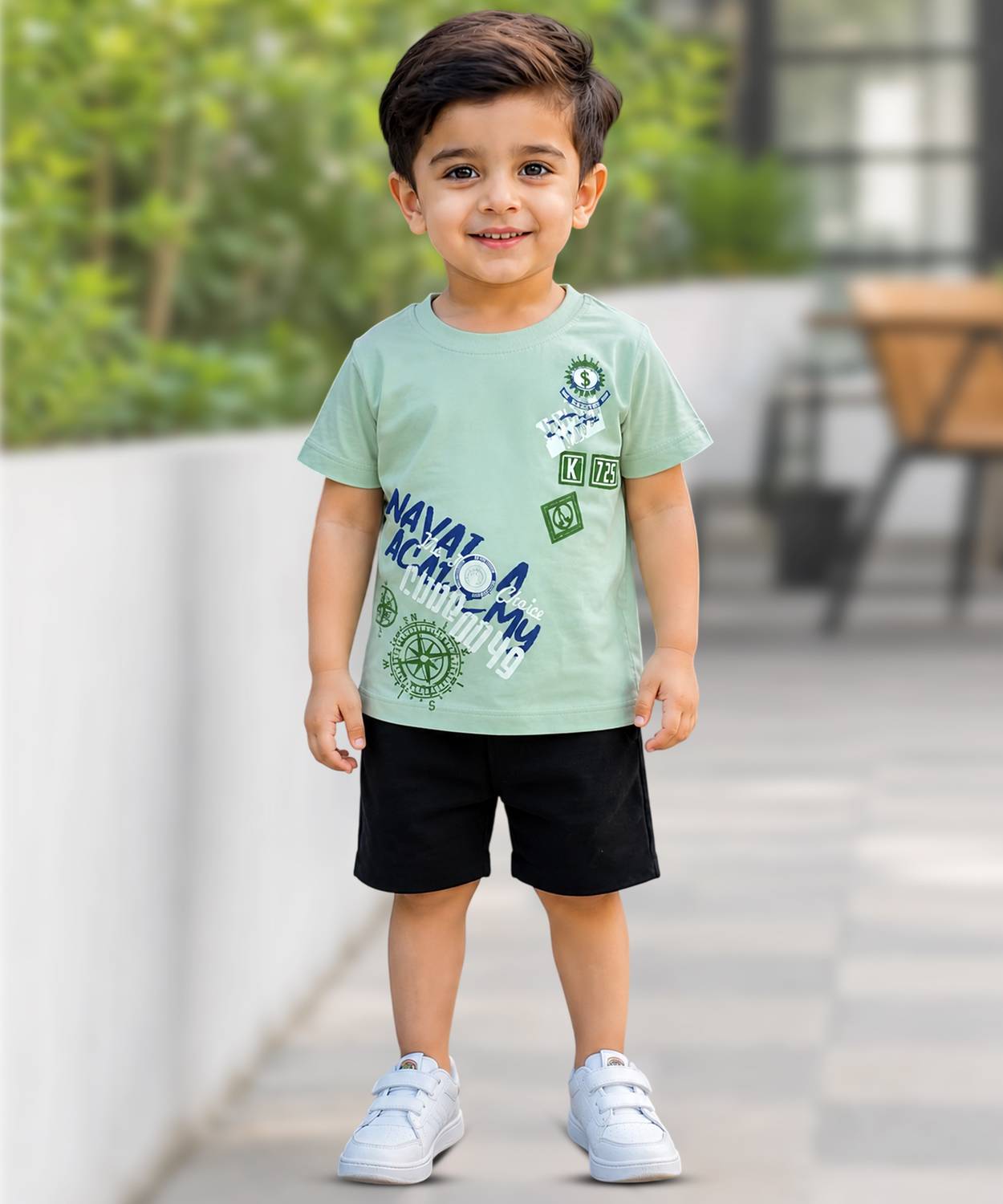 3BROS Boys Casual T-shirt Shorts