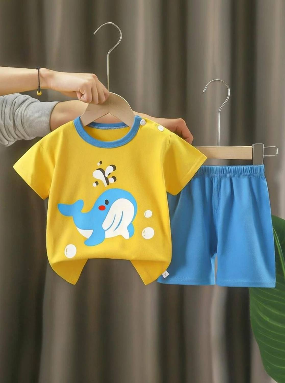 Blary FASHION PLANET Baby Boys & Baby Girls Casual T-shirt Shorts