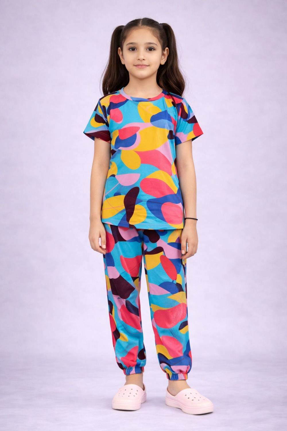 Amrutiya Enterprises Girls Casual T-shirt Pyjama