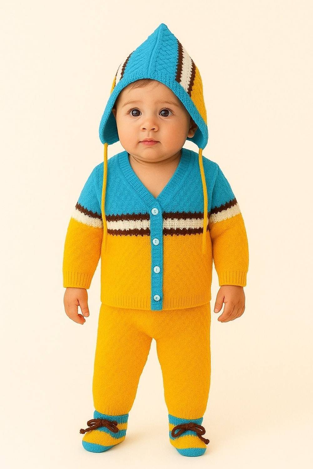bloomkids Baby Boys & Baby Girls Casual Sweater Pyjama
