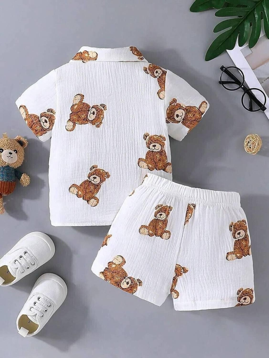The Fashion Prime Boys Party Shirt Shorts - Image 2
