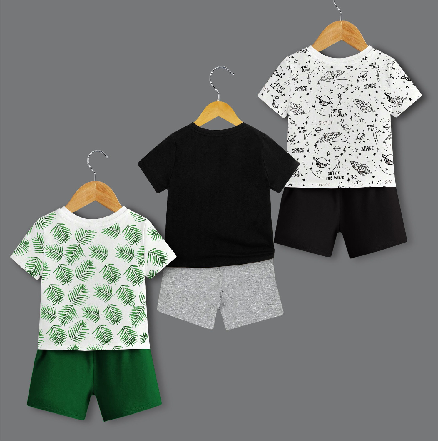 Image of tarsier Baby Boys Casual T-shirt Shorts