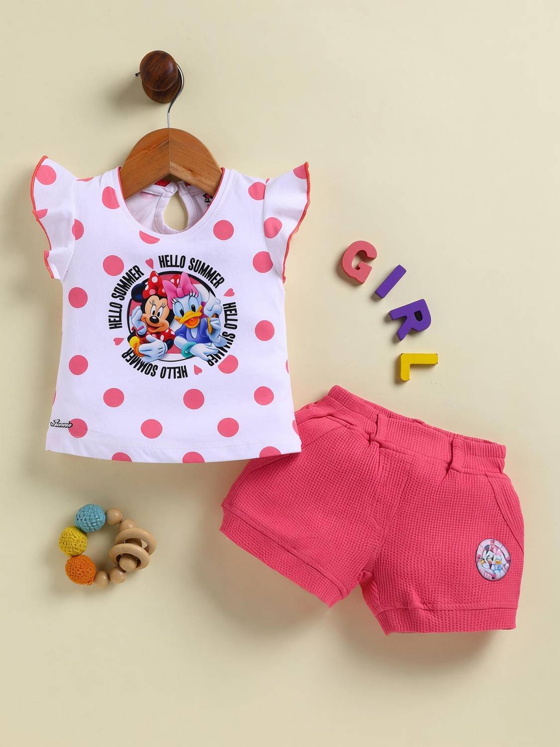 Annie Girls Casual Top Shorts