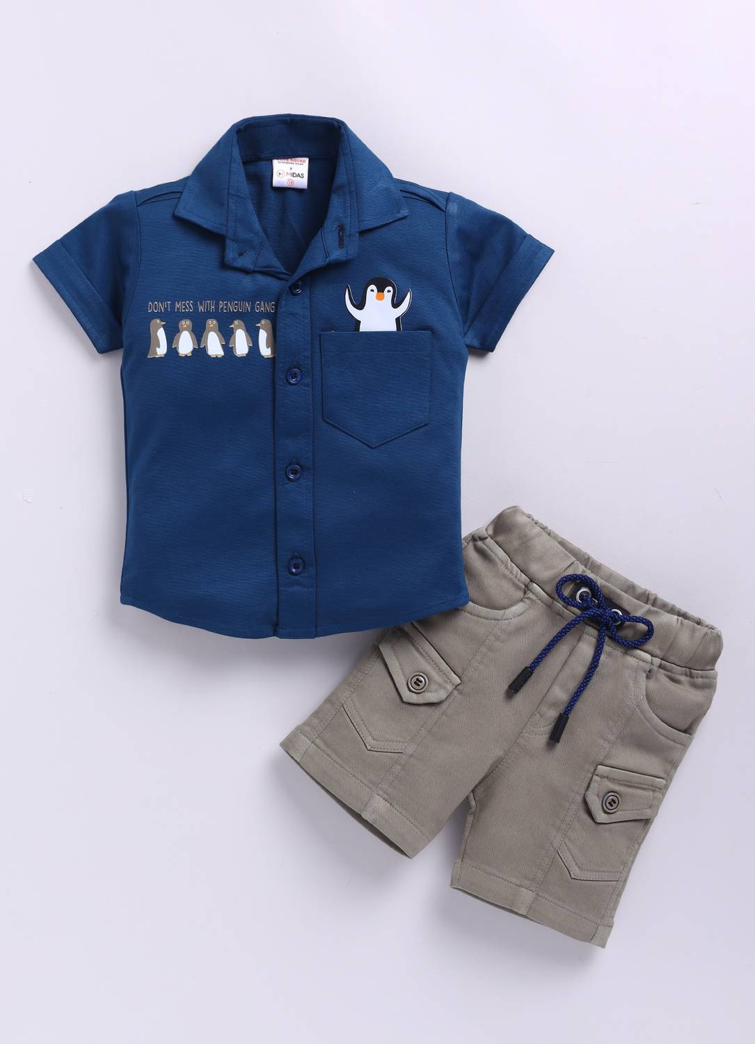 Boys Squad Boys Casual Shirt Shorts