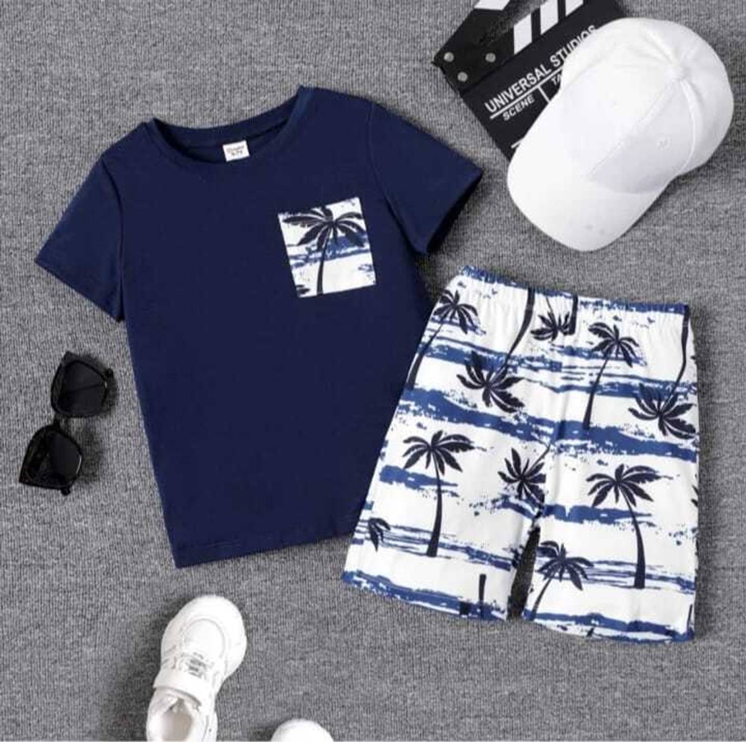 AMAYA ENTERPRISE Boys Party(Festive) T-shirt Shorts