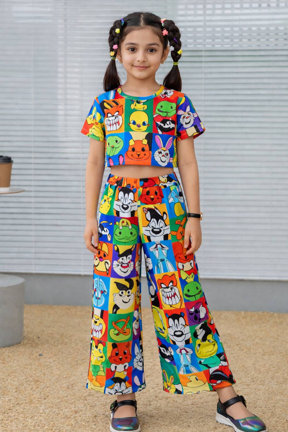 ALANTA Girls Casual Top Pant
