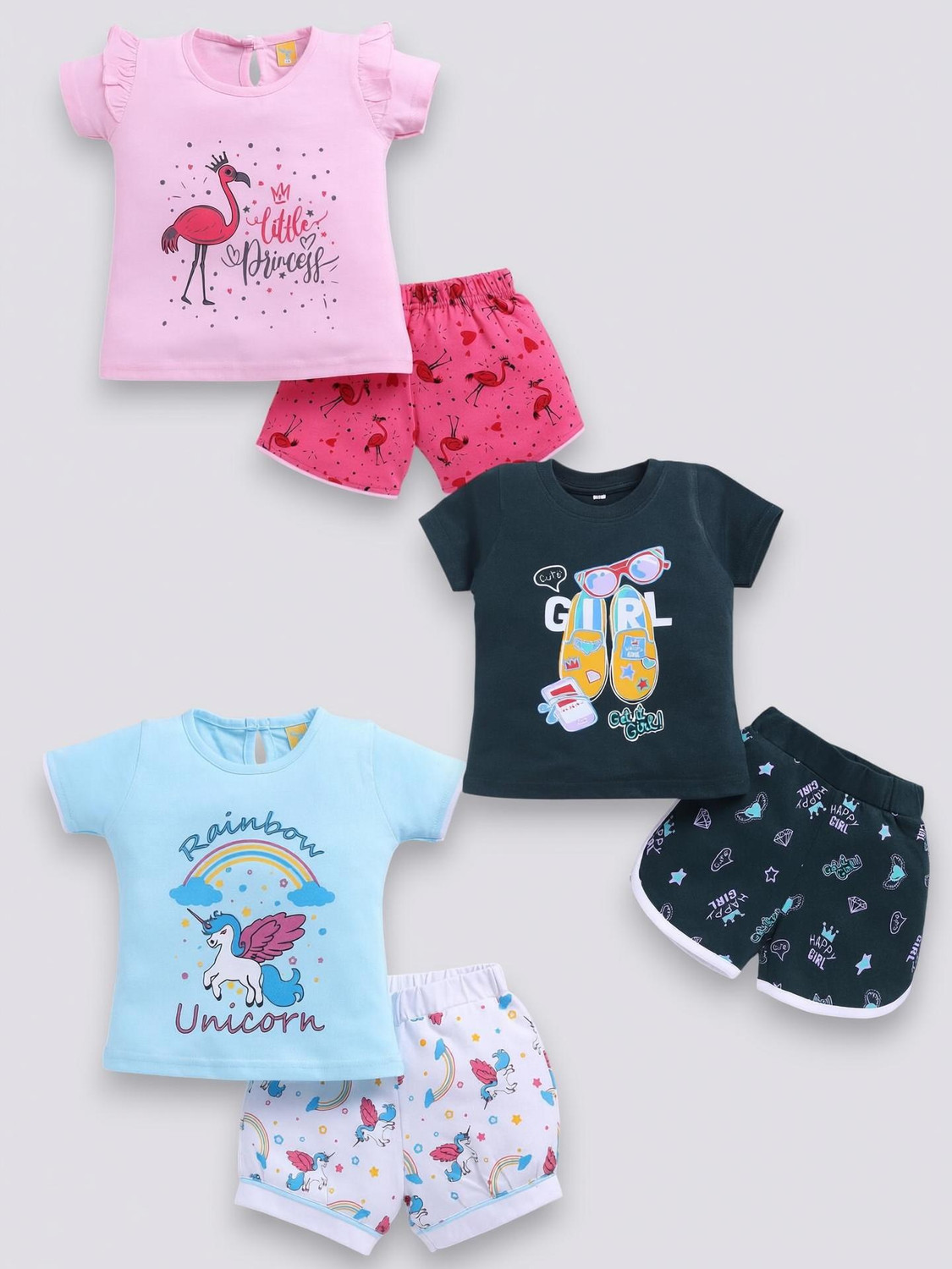 Image of carrydreams Girls Casual Top Shorts