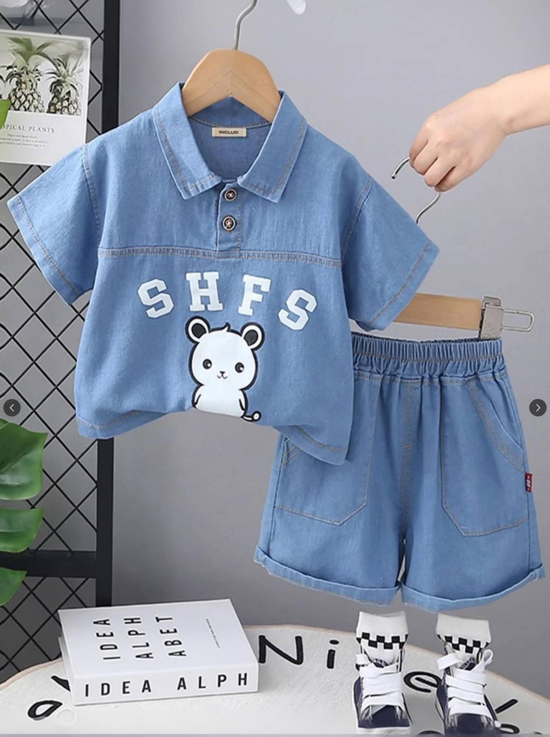 bunny Boys Casual T-shirt Shorts