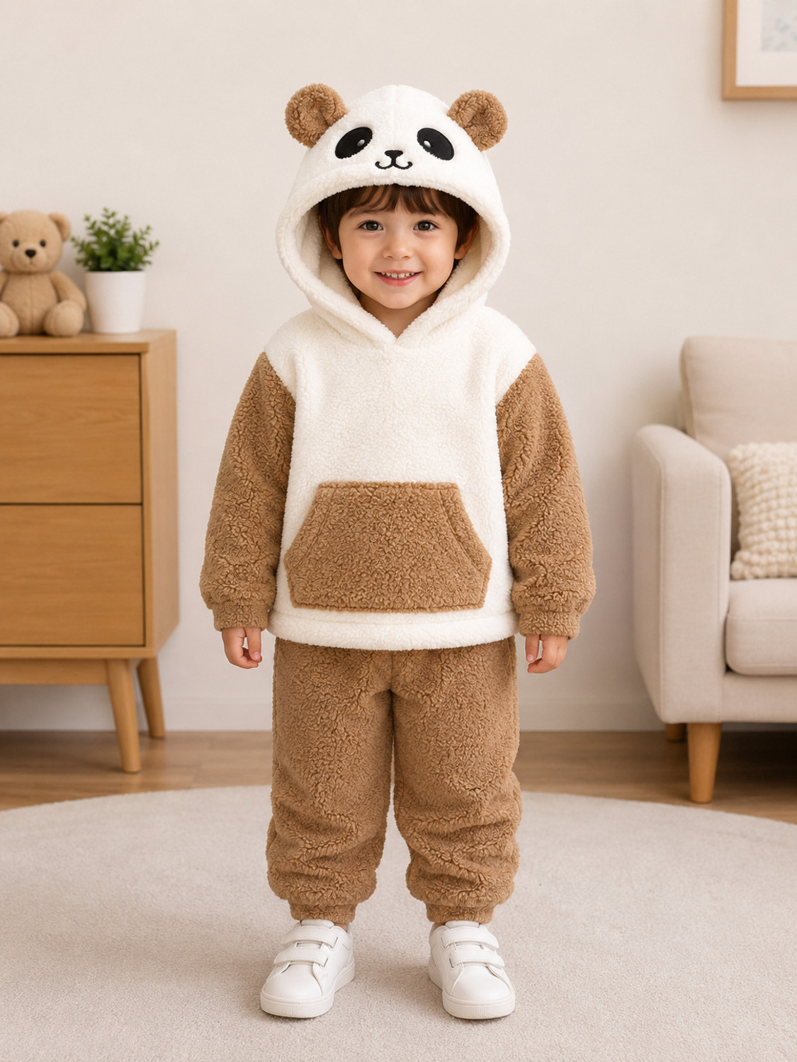 Image of CLOTHCOTTAGE Girls Party(Festive) Sweatshirt Sweatpant