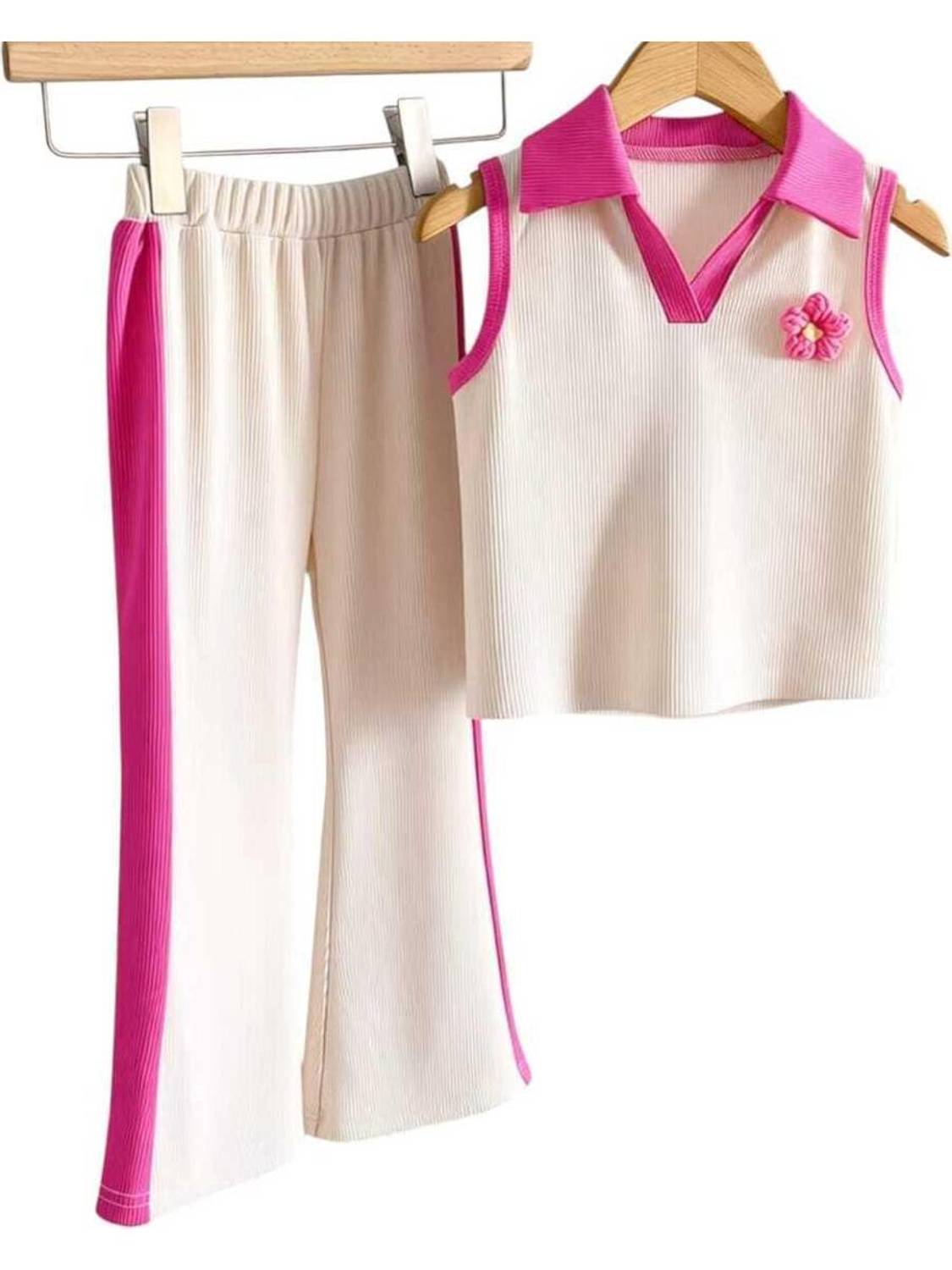 AFDRESS Girls Casual Top Pant
