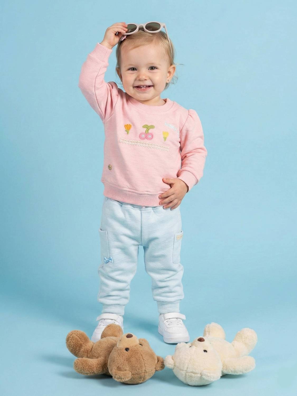 Baby's Day Baby Girls Casual Sweatshirt Pant