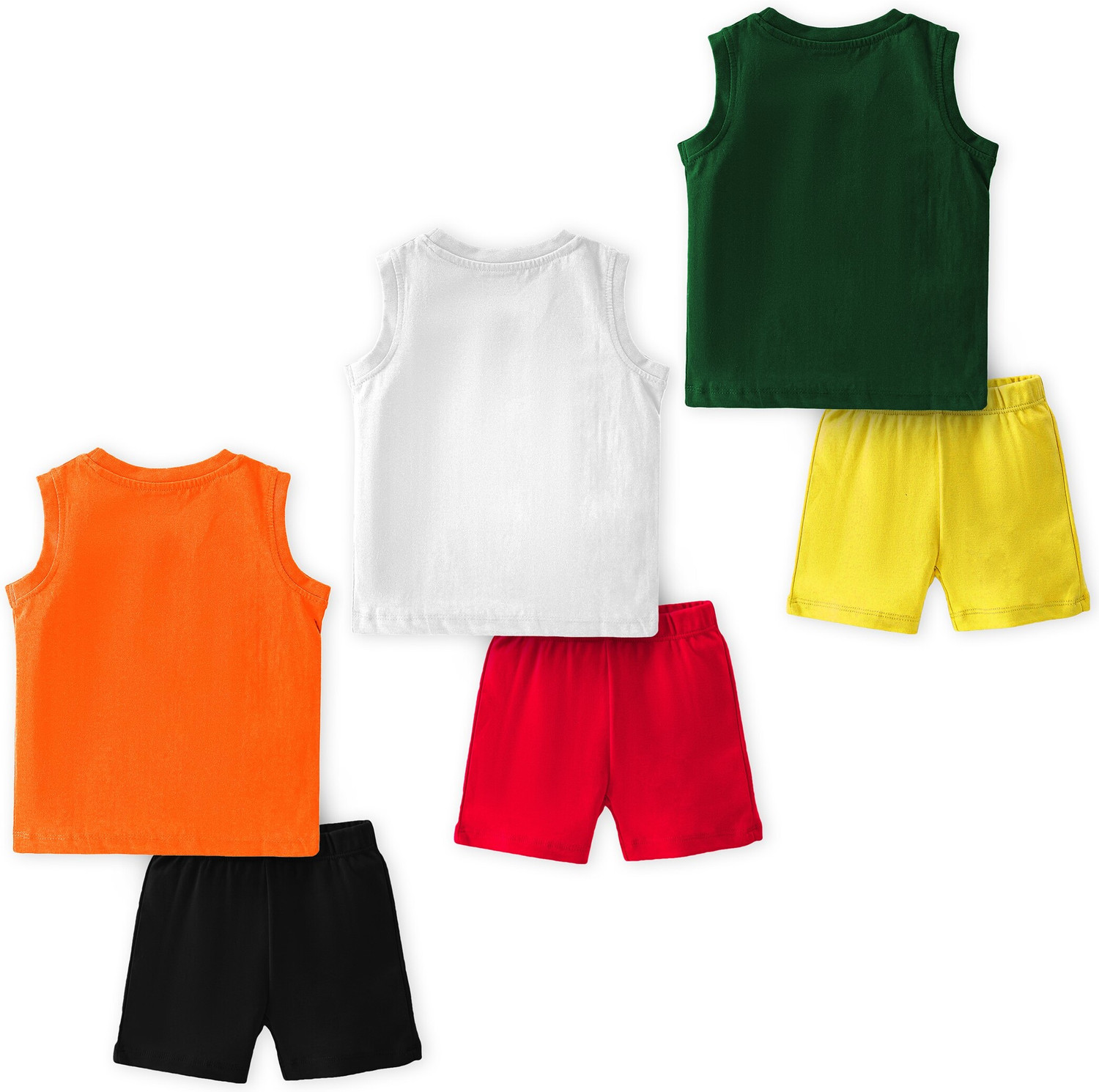 Image of Lavi-Tavi Baby Boys & Baby Girls Casual T-shirt Shorts