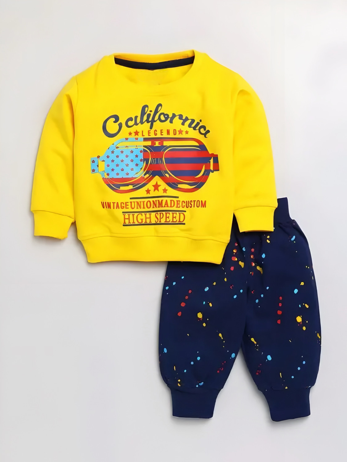 Image of NOON Baby Boys & Baby Girls Party(Festive) T-shirt Pant
