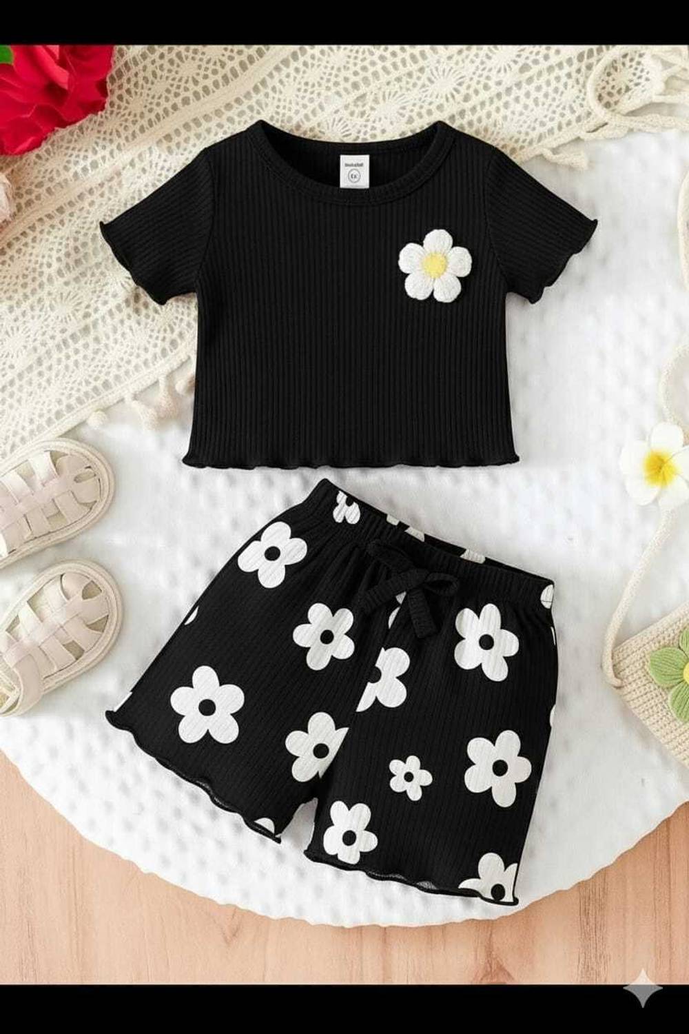 ARIFA INTERNATIONAL Girls Casual T-shirt Shorts