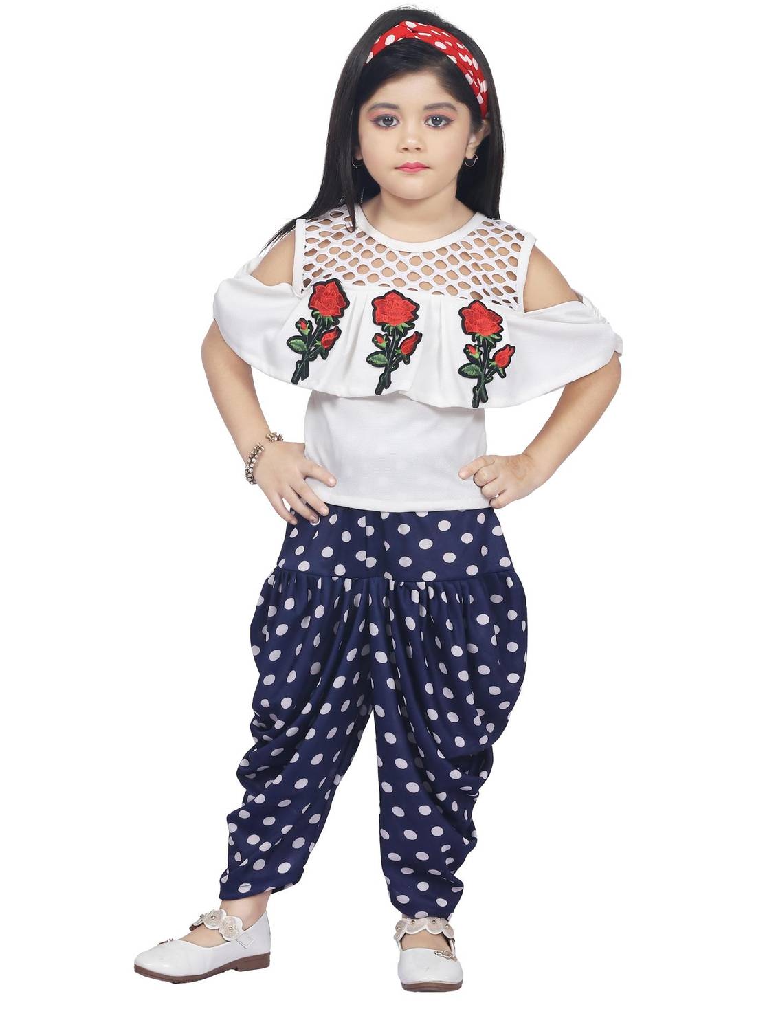 Bismillah Today Fashions Girls Party(Festive) Top Pant