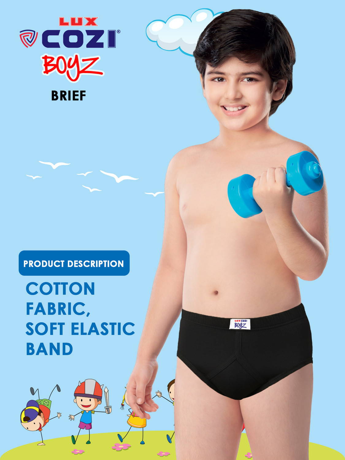 Image of LUX cozi Brief For Boys